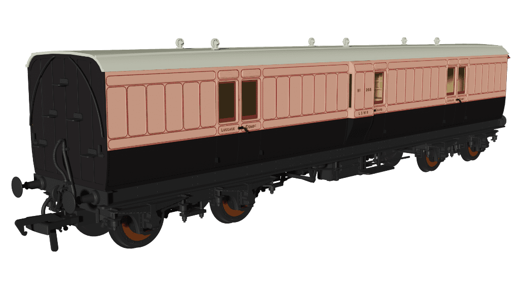 Rapido 978106 LSWR Evolution Non-Corridor Full Brake No.268 OO Gauge *PRE ORDER £62.96*