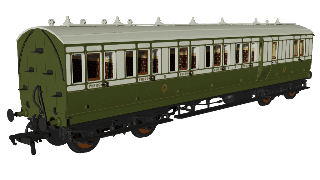 Rapido 978114 Highland Evolution Non-Corridor Brake Third No.9 OO Gauge *PRE ORDER £62.96*