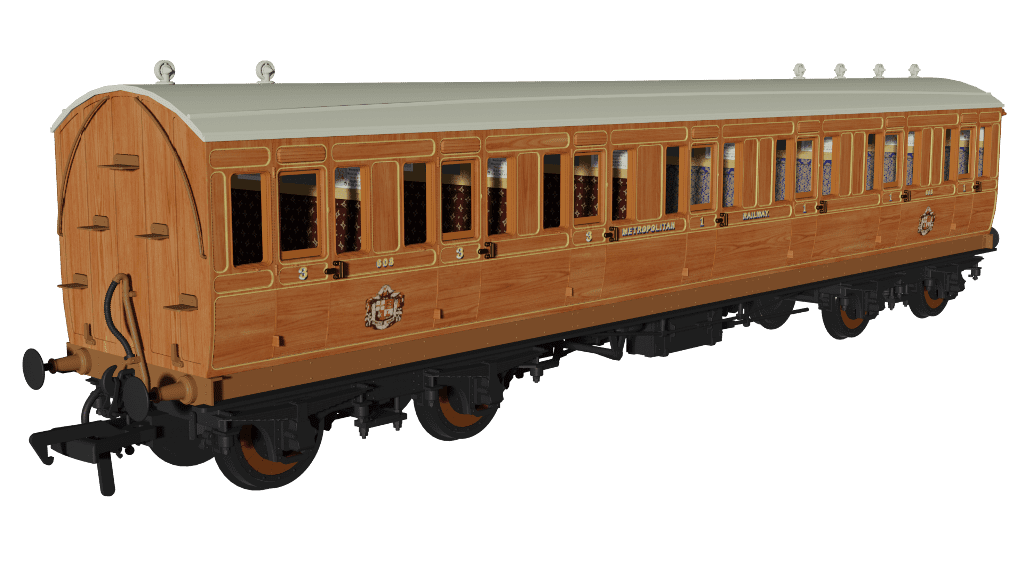 Rapido 978122 Metropolitan Evolution Non-Corridor Composite No.608 OO Gauge *PRE ORDER £62.96*