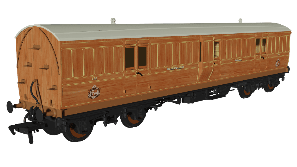 Rapido 978124 Metropolitan Evolution Non-Corridor Full Brake No.650 OO Gauge *PRE ORDER £62.96*