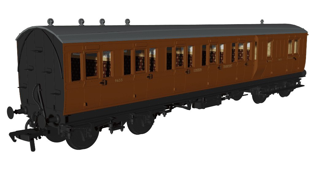 Rapido 978126 London Transport Evolution Non-Corridor Brake Third No.9633 OO Gauge *PRE ORDER £62.96*