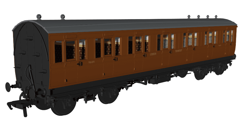 Rapido 978128 London Transport Evolution Non-Corridor Composite No.9609 OO Gauge *PRE ORDER £62.96*