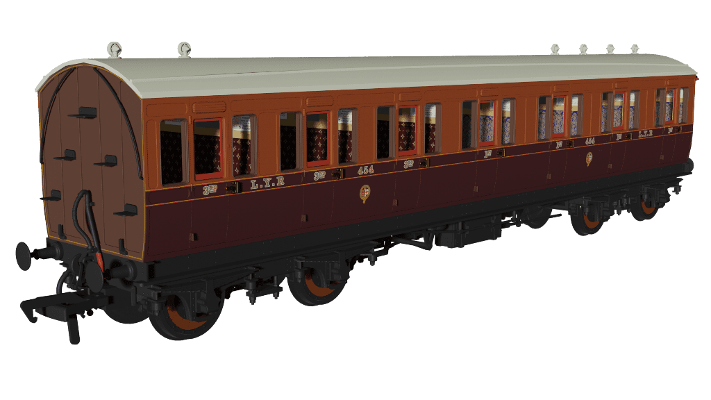Rapido 978140 L&Y Evolution Non-Corridor Composite No.454 OO Gauge *PRE ORDER £62.96*