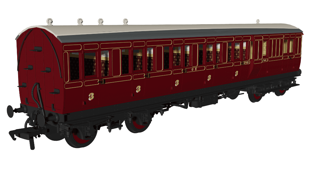 Rapido 978144 GER Evolution Non-Corridor Brake Third No.1048 OO Gauge *PRE ORDER £62.96*