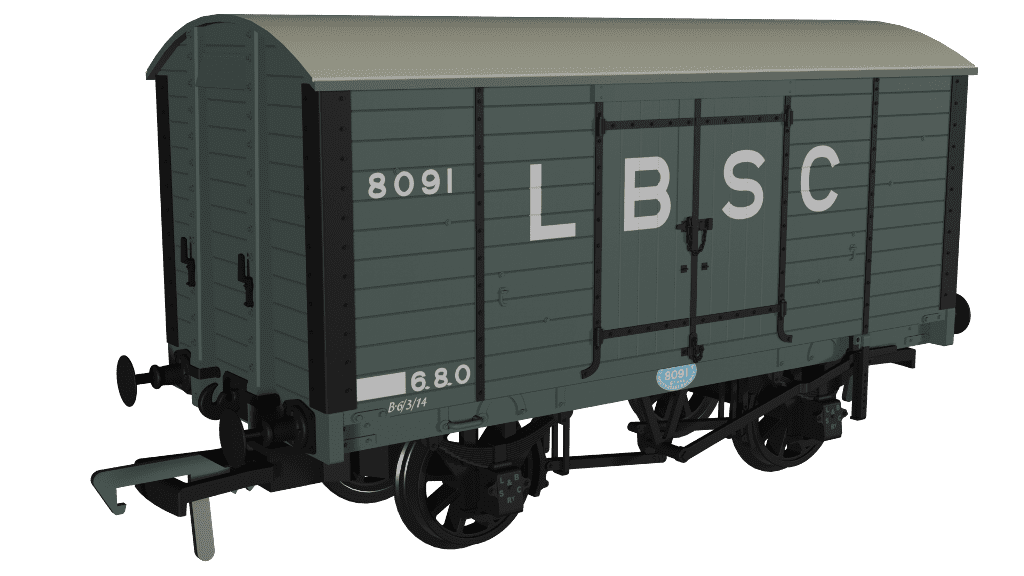 Rapido 979004 LB&SCR Dia.8 Van - LBSC No.8091 OO Gauge *PRE ORDER £31.46*
