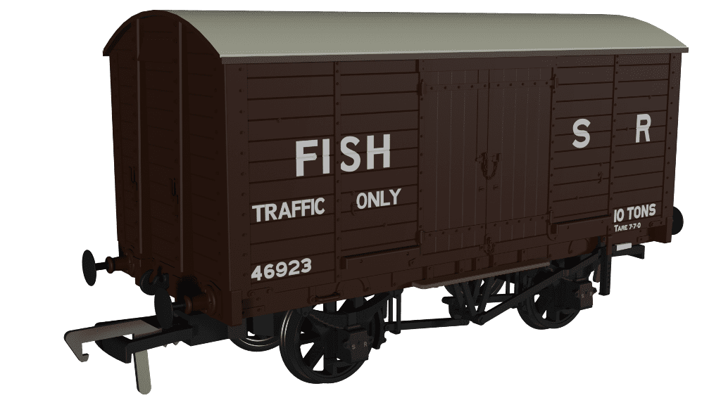 Rapido 979009 LB&SCR Dia.8 Van - SR (as preserved) No.46923 OO Gauge *PRE ORDER £31.46*