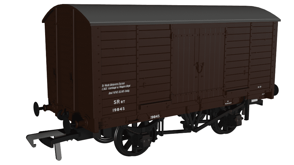 Rapido 979011 LB&SCR Dia.8 Van - SR (post-36) Departmental No.1984S OO Gauge *PRE ORDER £31.46*