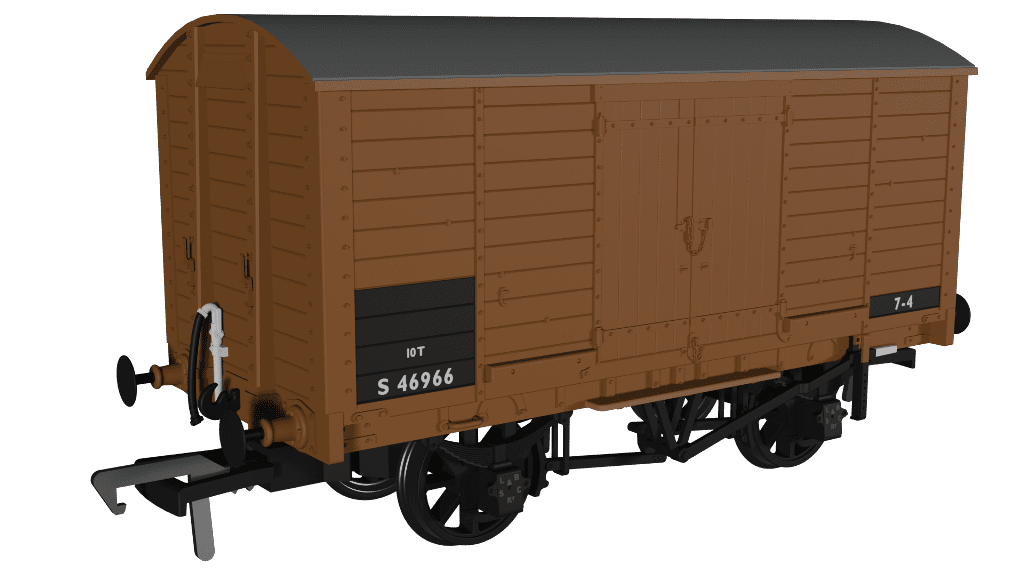 Rapido 979014 LB&SCR Dia.8 Van - BR No.S46966 OO Gauge *PRE ORDER £31.46*