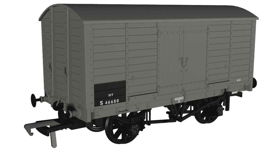Rapido 979015 LB&SCR Dia.8 Van - BR No.S46680 OO Gauge *PRE ORDER £31.46*