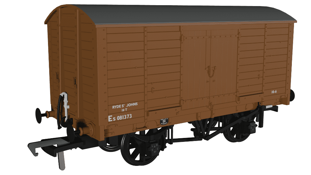 Rapido 979017 LB&SCR Dia.8 Van - BR Departmental No.ES081373 OO Gauge *PRE ORDER £31.46*