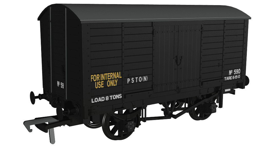 Rapido 979018 LB&SCR Dia.8 Van - MOD No.590 OO Gauge *PRE ORDER £31.46*