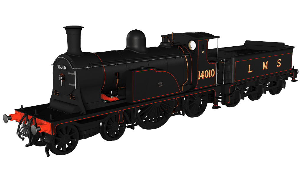 Rapido 982003 Caledonian Single No.123 - LMS Lined Black No.14010 OO Gauge *PRE ORDER £224.96*