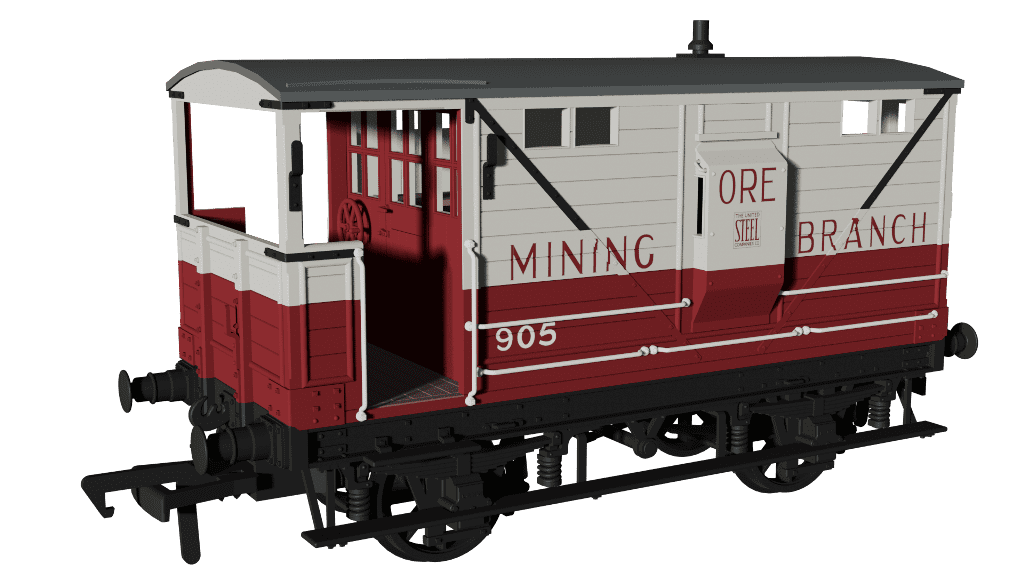 Rapido 987010 LNWR D17b Brake - Ore Mining Branch No.905 OO Gauge *PRE ORDER £42.26*