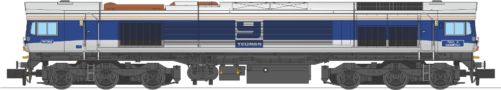 Revolution Class 59/0 59004 Paul A Hammond Revised Foster Yeoman - SOUND - N Gauge