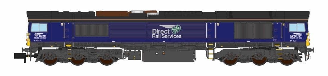 Revolution RT-N66-DRP-303DCC 66303 DRS plain (DCC sound fitted), N Gauge