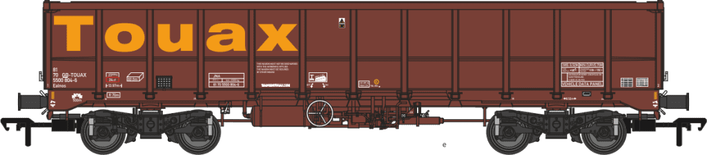 Revolution RT-OO-EAL-108C Touax red, JNA-T, number 8170 5500 817-8 OO Gauge