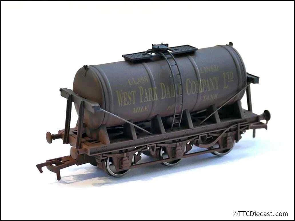 Dapol 4F-031-048 6 Wheel Milk Tank West Park Dairy 7 Weathered OO Gauge *LAST ONE**