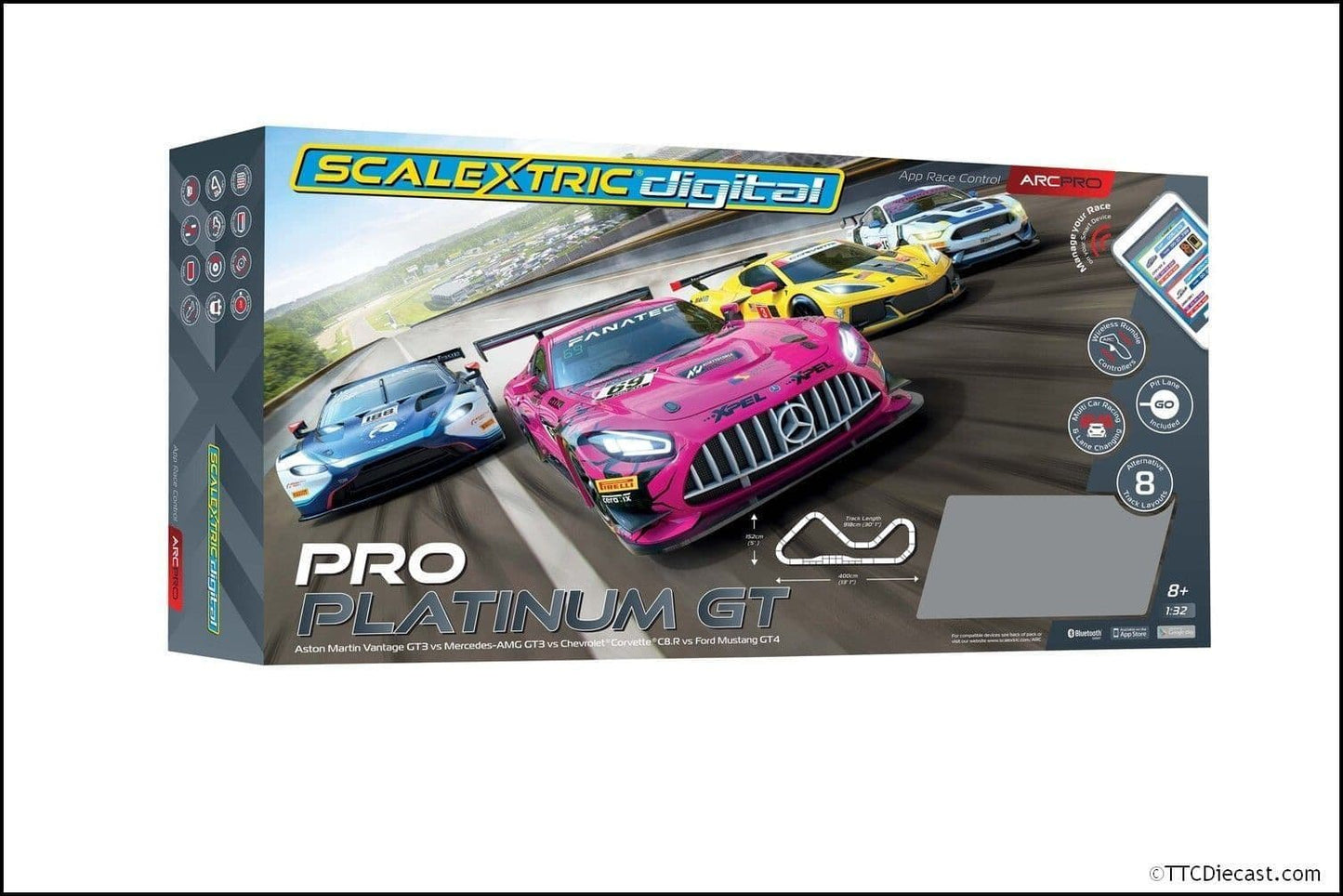 Scalextric C1434M Scalextric ARC AIR - World GT