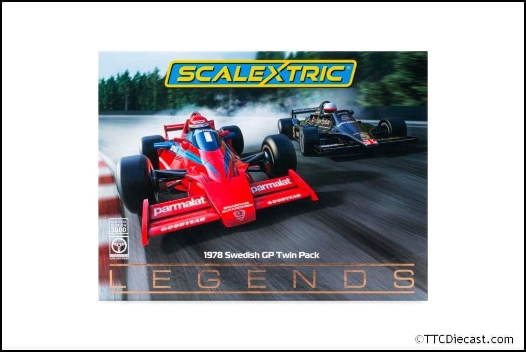 Scalextric C4392A 1978 Swedish Grand Prix Twin Pack