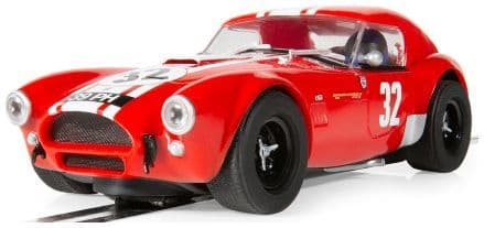 Scalextric C4528 Shelby Cobra 289 - Red - 39PH in Clear Box