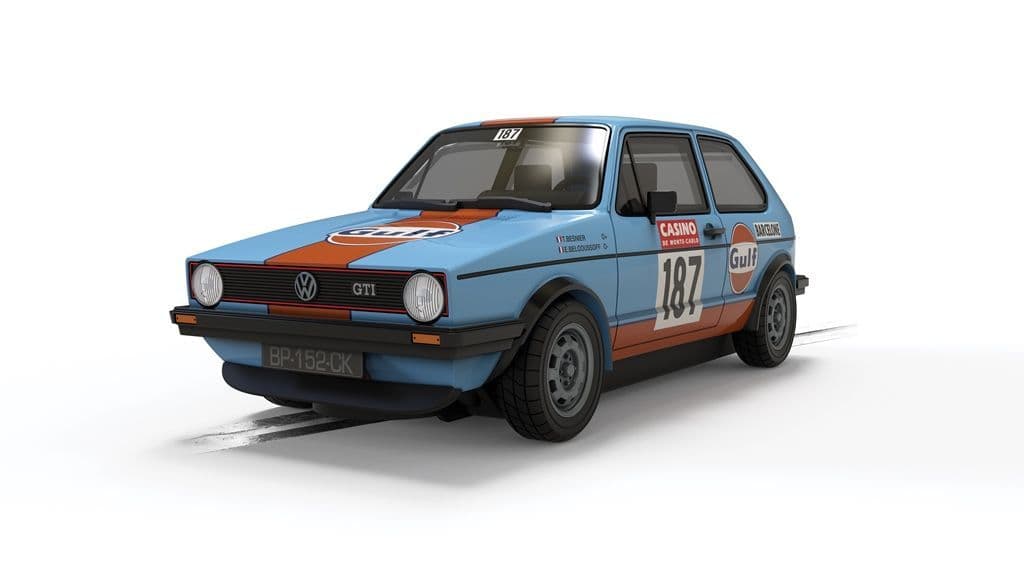 Scalextric C4609 Volkswagen Golf Gti, Gulf Edition - PRE ORDER £44.99