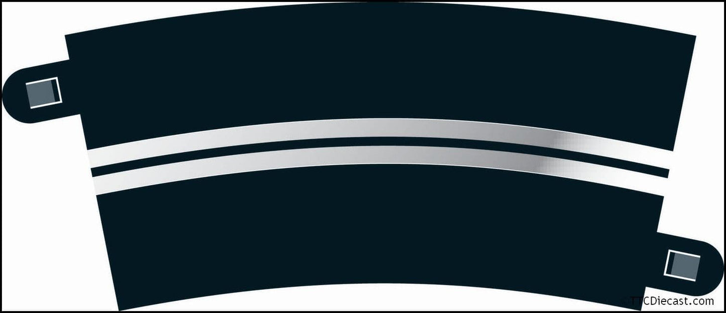 Scalextric C7017 Single Lane Radius 3 Curve 22.5° x 4