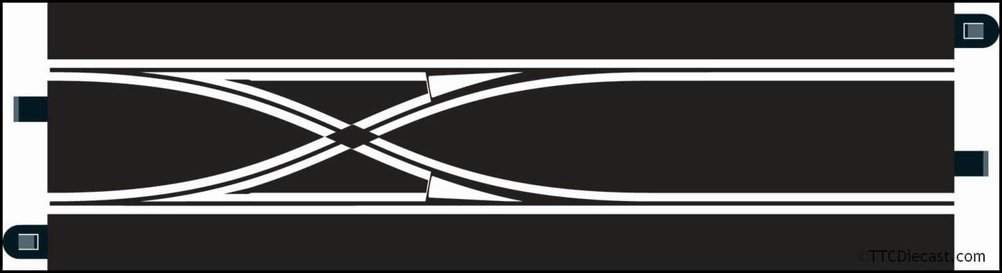Scalextric C7036 Straight Lane Change Track