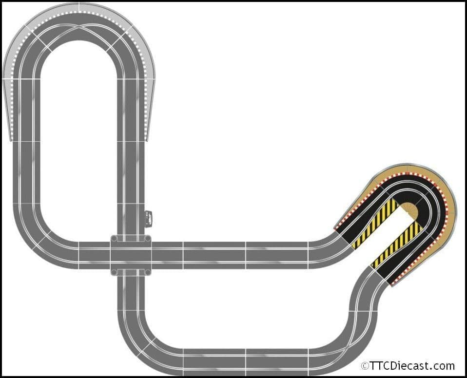 Scalextric C8195 Scalextric Hairpin Curve Track Accessory Pack - Replaces C8512 once sold out