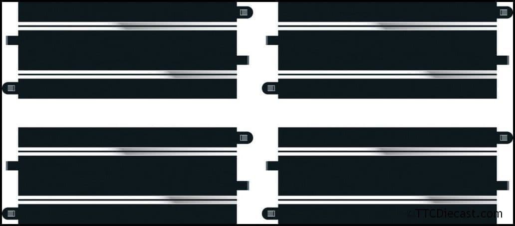 Scalextric C8198 Scalextric Standard Straight and R2 Curve Track Extension Pack - Replaces C8556