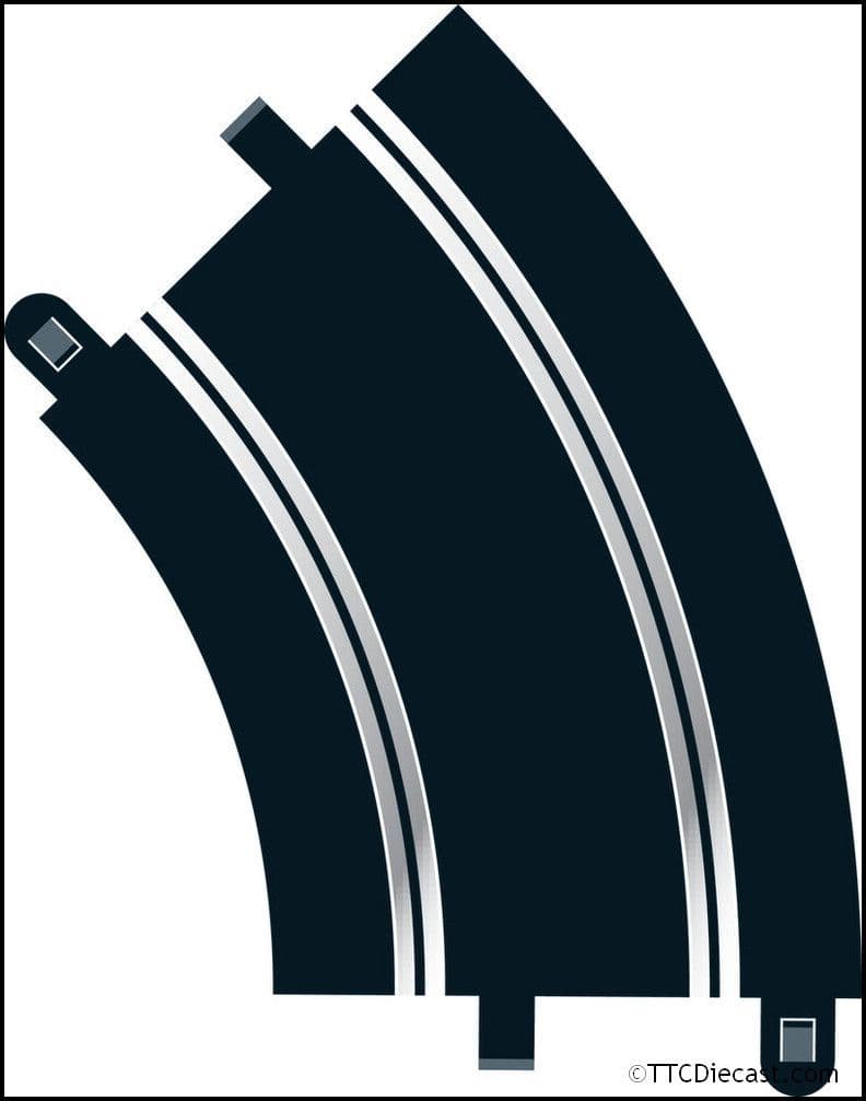 Scalextric C8206 Radius 2 Curve 45° x 2