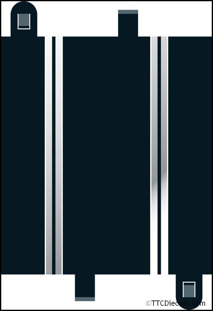 Scalextric C8207 Half Straight 175mm x 2