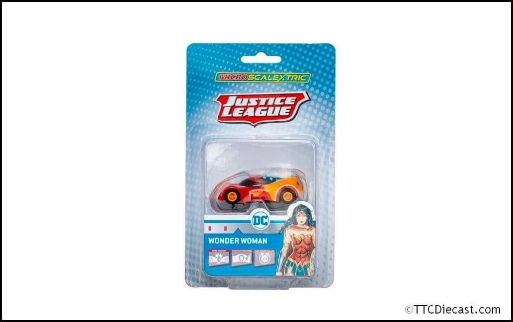 Scalextric G2168 Micro Scalextric Justice League Wonder Woman car