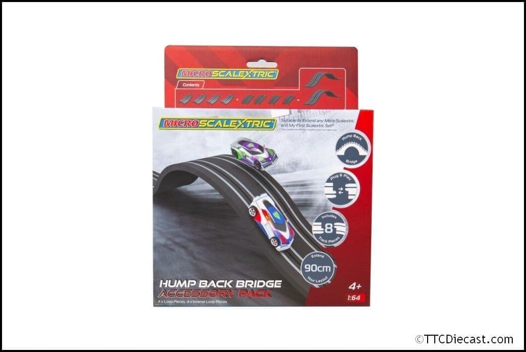 Scalextric G8049 Micro Scalextric Hump Backed Bridge Micro Accessory Pack