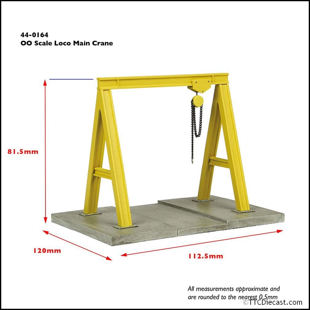 Scenecraft 44-0164 Loco Maintenance Crane, OO Gauge