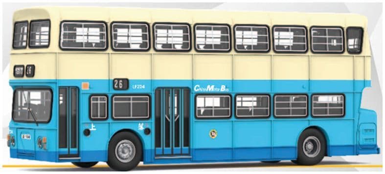 Tiny 66063 CMB Daimler Fleetline Alexander (26) 1:110 Scale *PRE ORDER £21.84*
