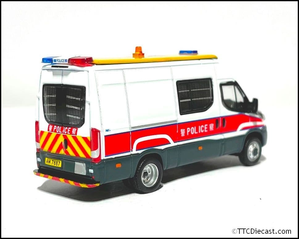 Tiny ATC64354 Iveco Daily Police TSD White/Red/Yellow 1:76 Scale *PRE ORDER NOW £17.09*