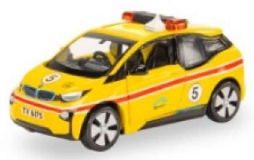 Tiny ATC64625 Toyota Rav4 Hong Kong Airport Airfield Patrol Vehicle Yellow 1:64 Scale