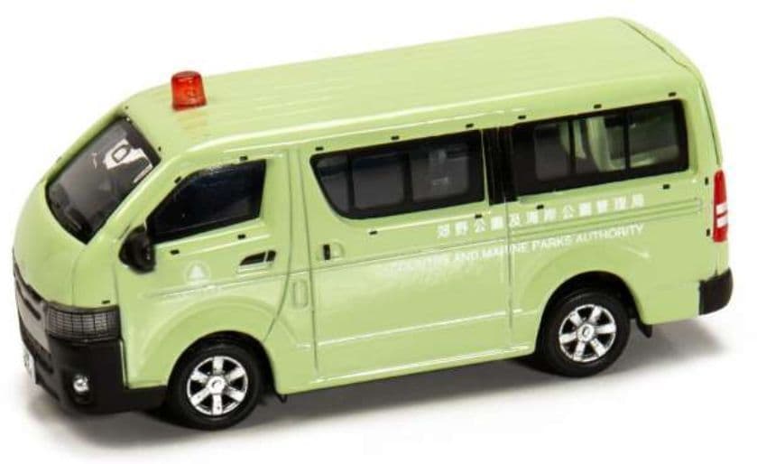 Tiny ATC64694 Toyota Hiace AFCD Lime Green 1:64 Scale