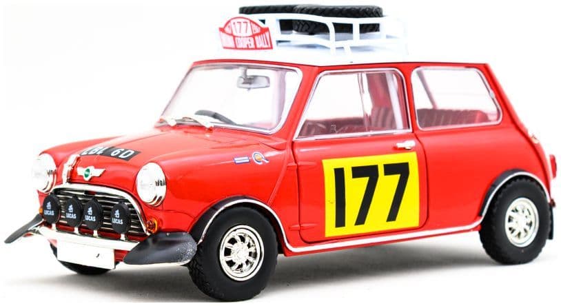 Tiny 18060 Mini Cooper Rally #177 1:18 Scale *PRE ORDER £39.94*