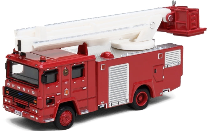 Tiny 66474 Dennis Hydraulic Platform (F59) Fire Appliance 1:100 Scale *PRE ORDER £19.94*