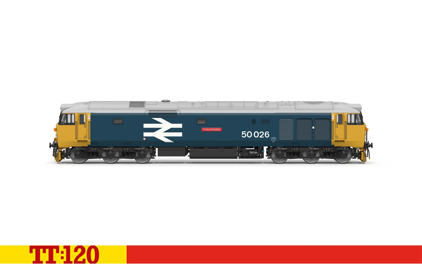 Hornby TT3067M BR Class 50 Indomitable 50026 TT120 Gauge *PRE ORDER £151.19*