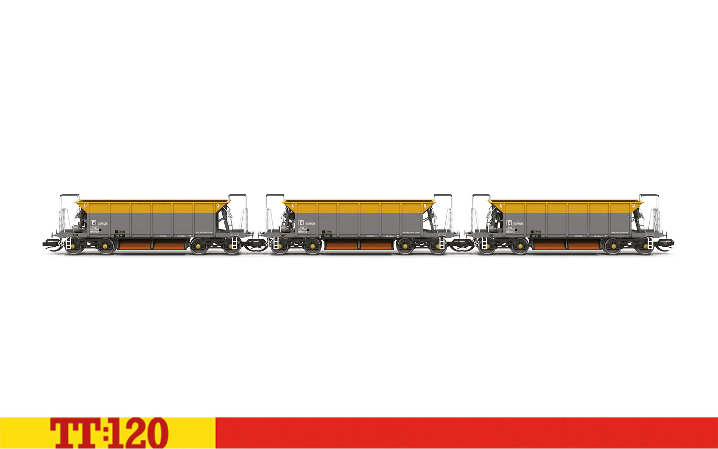 Hornby TT6066 Civil Engineers YGB Seacow Triple Pack TT120 Gauge *PRE ORDER £116.99*