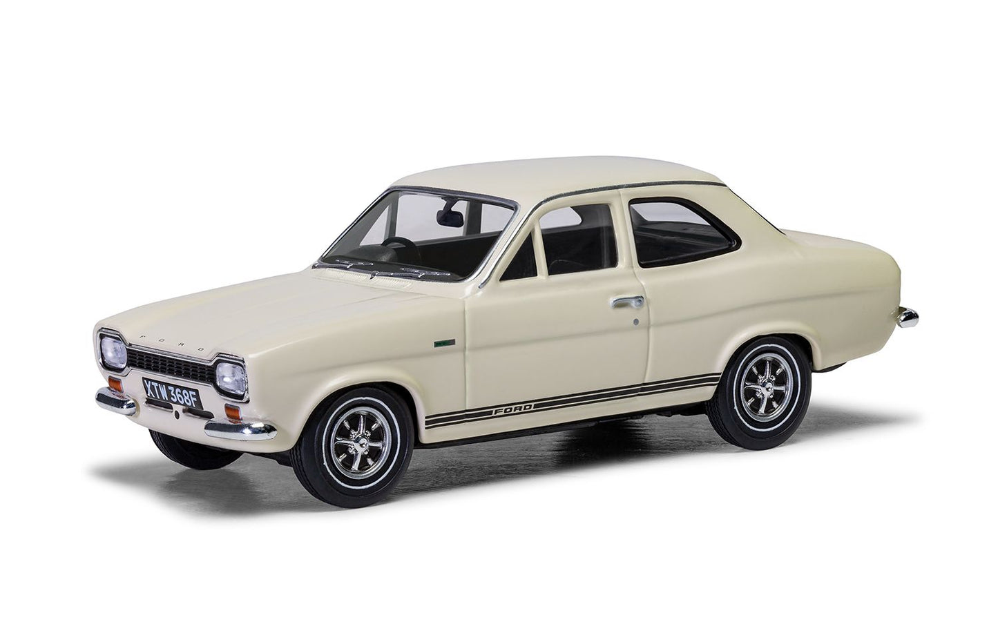 Corgi Vanguard VA09532 Ford Escort MkI Twin Cam, Ermine White (Ford Press Car) *LAST FEW*