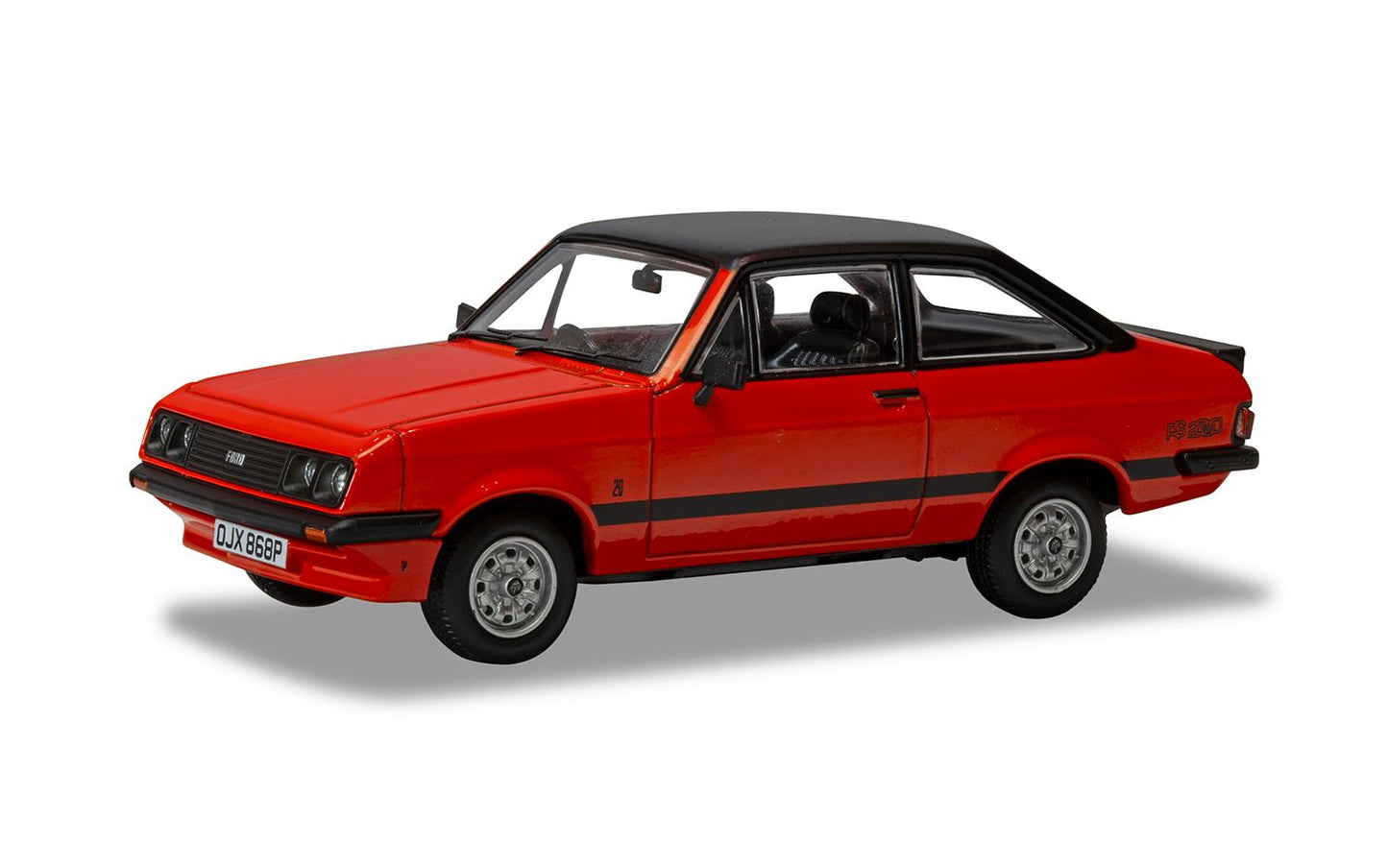 Corgi VA14910 Ford Escort Mk2 RS2000, Carnival Red 1:43 Scale