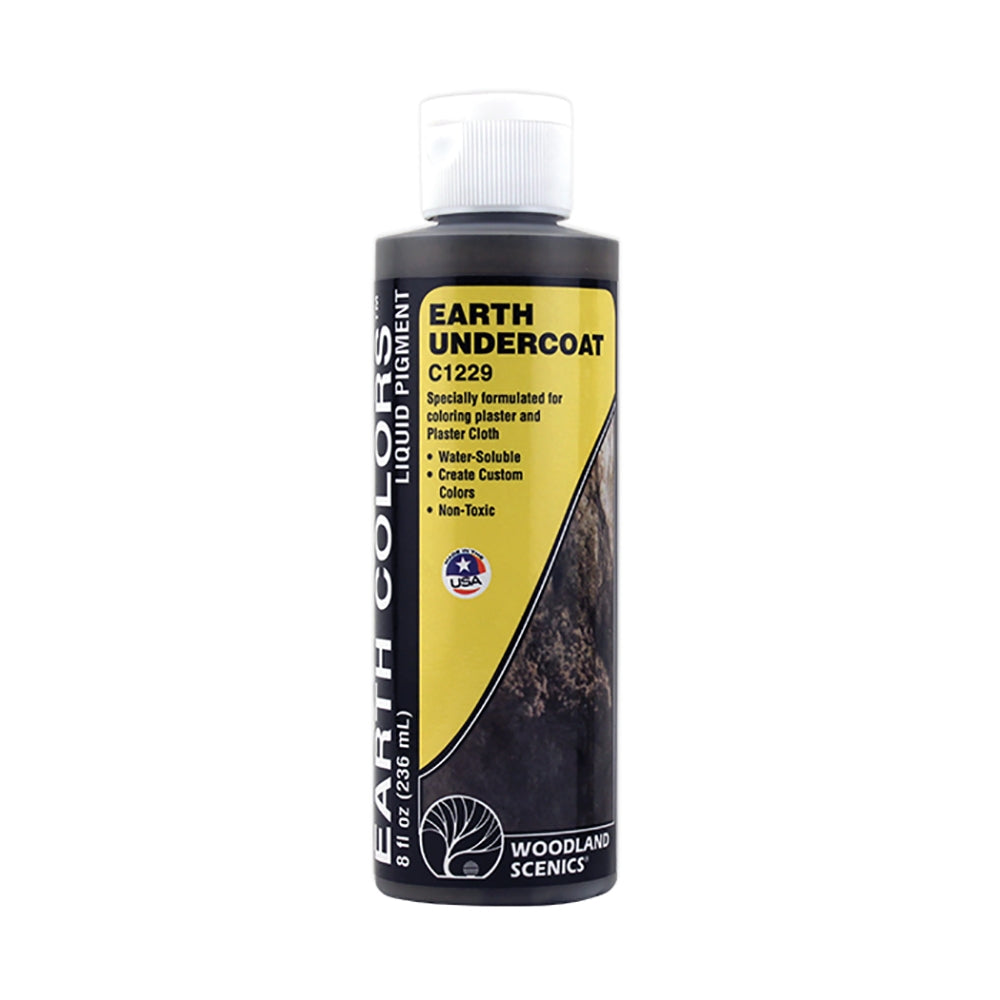 Woodland Scenics WC1229 Earth Undercoat Earth Colours™ Liquid Pigment 4 fl. oz.