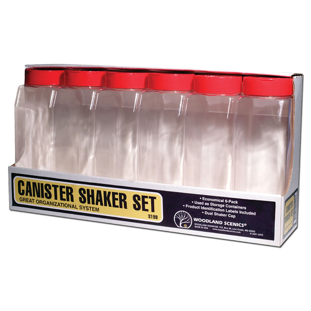 Woodland Scenics WS199 Canister Shaker Set