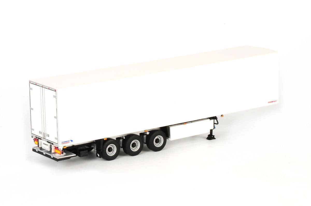Wsi 03-1109 Refrigerated Trailer & Taillift - White - 1/50 Scale