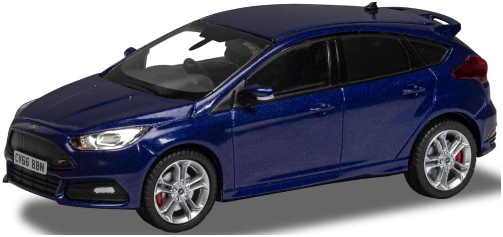 Corgi Vanguard VA15307 Ford Focus Mk3 ST, Deep Impact Blue, 1:43 Scale