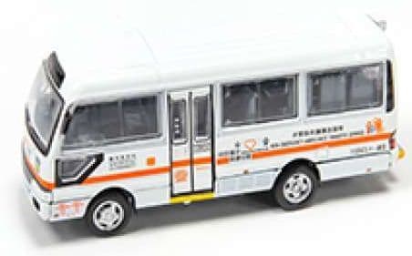 Tiny ATC64487 Toyota Coaster Neats White/Orange 1:64 Scale *PRE ORDER £14.39*