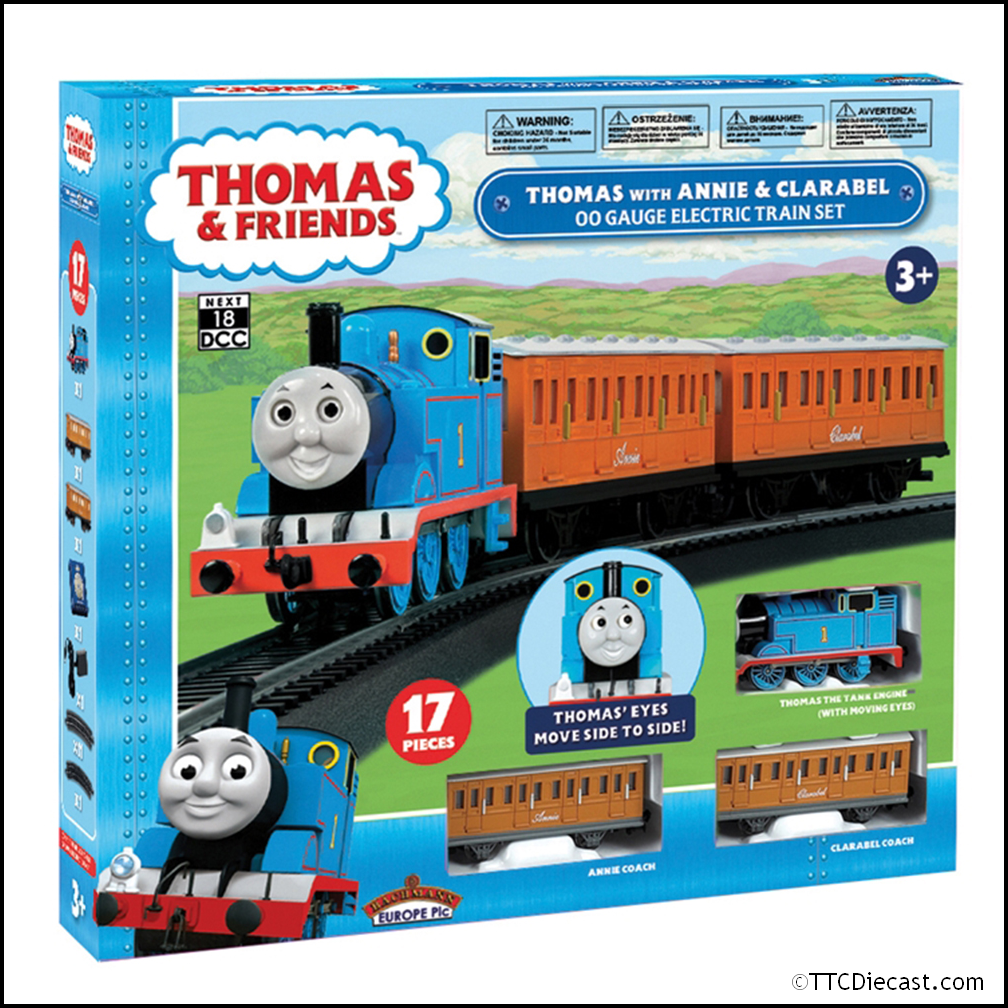 Bachmann Thomas & Friends 00642BE Thomas the tank engine train set - moving eyes DCC Ready